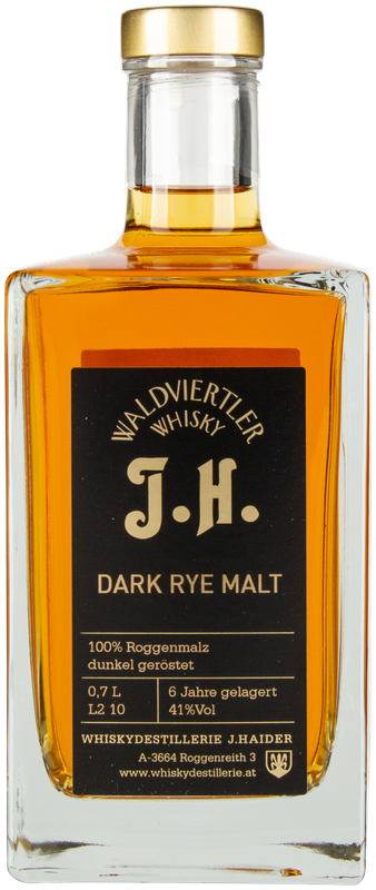 WALDVIERTLER WHISKY J. HAIDER Dark Rye Malt