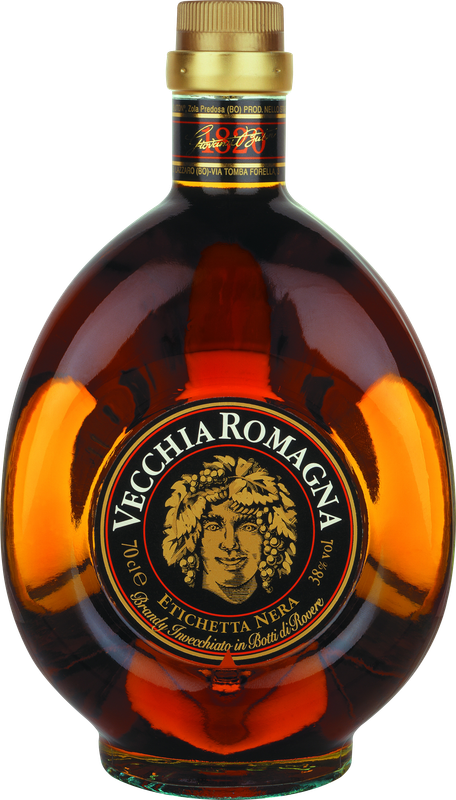VECCHIA ROMAGNA Etichetta Nera Brandy
