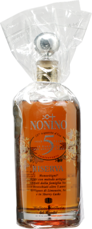 5 anni Ùe Riserva Grappa