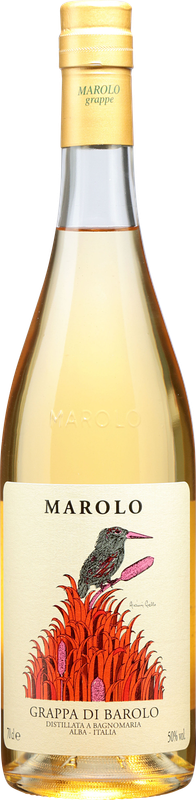 MAROLO Grappa di Barolo Barriques Invecchiato im Geschenkkarton