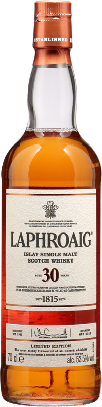 LAPHROAIG 30 years Islay Single Malt Scotch Whisky