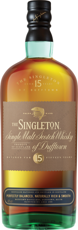 SINGLETON 15 years Speyside Single Malt Scotch Whisky