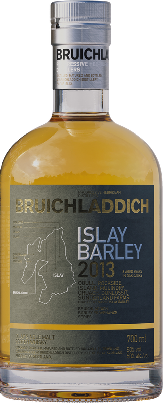 BRUICHLADDICH Islay Barley Islay Single Malt Scotch Whisky im Geschenkkarton