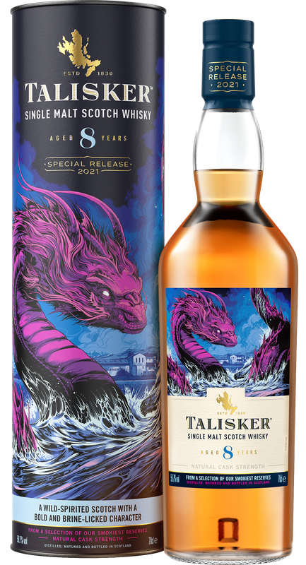 TALISKER 8 years Special Realese 2021 im Geschenkkarton