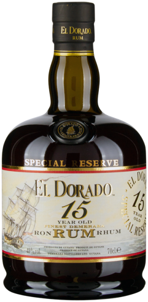 EL DORADO 15 years Special Reserve Rum