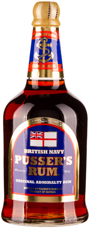 PUSSER'S Navy Rum Blue Label