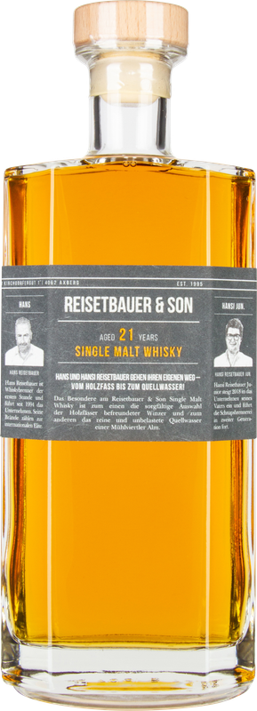 REISETBAUER & SON Rarität 21 years Single Malt Whisky