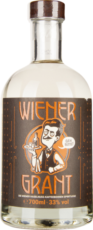 WIENER GRANT Haselnuss Kaffeebohnen