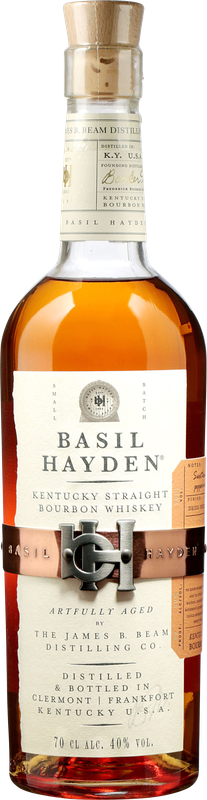 BASIL HAYDEN'S Kentucky Straight Bourbon Whiskey artfully aged
