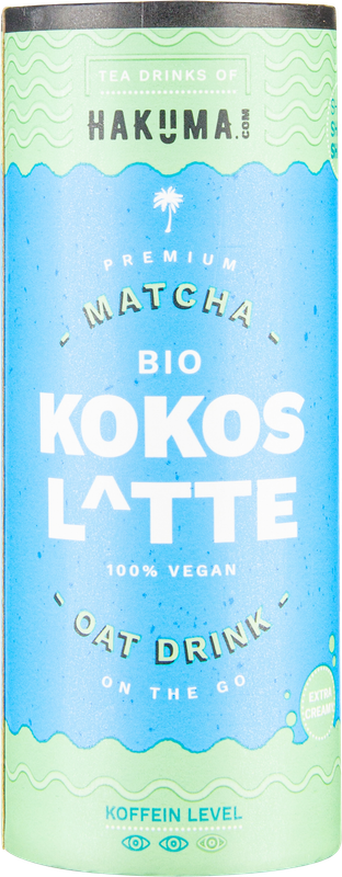 HAKUMA Kokos Latte Matcha bio