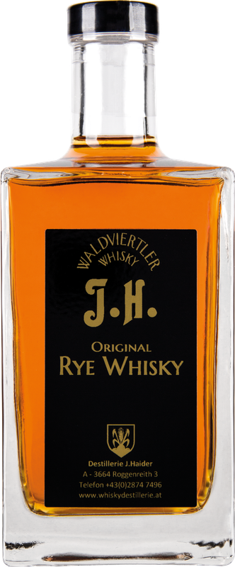 WALDVIERTLER WHISKY J. HAIDER Original Rye