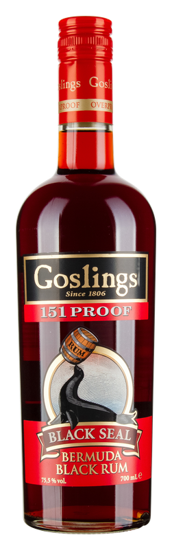 GOSLING Black Seal 151 Overproof Rum