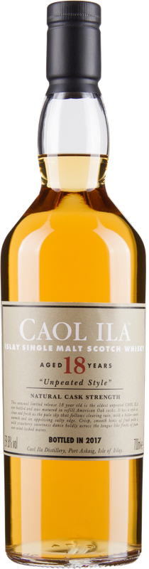 CAOL ILA 18 years Special Releases Islay Single Malt Scotch Whisky 2017
