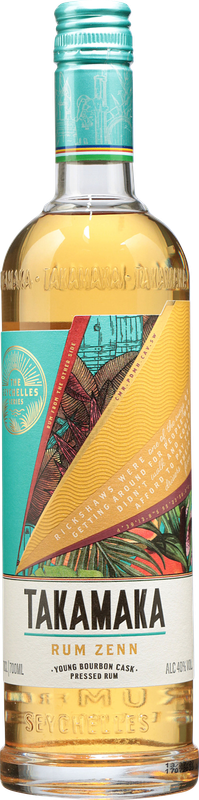 TAKAMAKA Rum Zenn Young Bourbon Cask Pressed