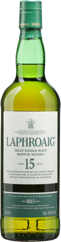 LAPHROAIG Rarität Islay Single Malt 15y