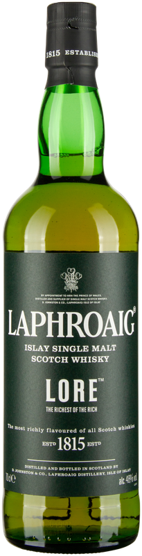 LAPHROAIG Rarität Lore Single Malt Scotch Whisky signiert von John Campbell
