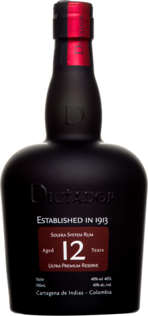 DICTADOR 12 años Ultra Premium Reserve Rum