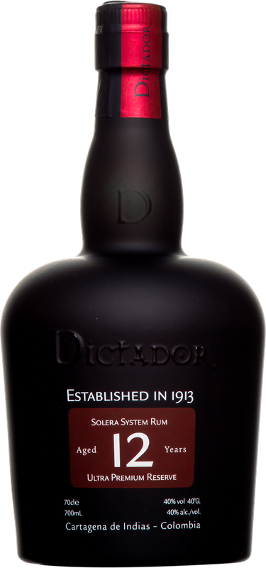 DICTADOR 12 años Ultra Premium Reserve Rum