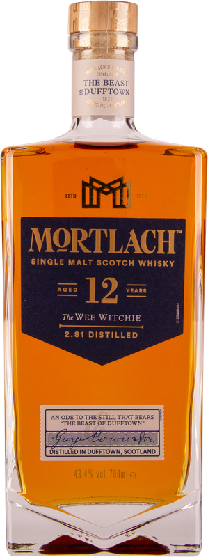 MORTLACH 12 years Single Malt Scotch Whisky