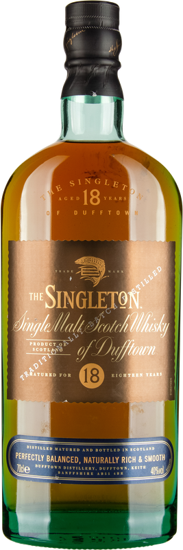 SINGLETON 18 years Speyside Single Malt Scotch Whisky