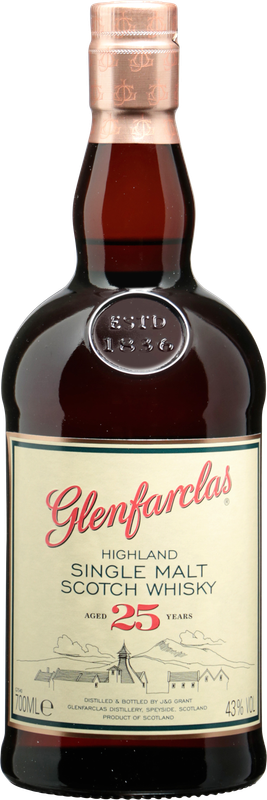 GLENFARCLAS 25 years Highland Single Malt Scotch Whisky
