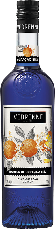 VEDRENNA Liqueur Curacao bleu