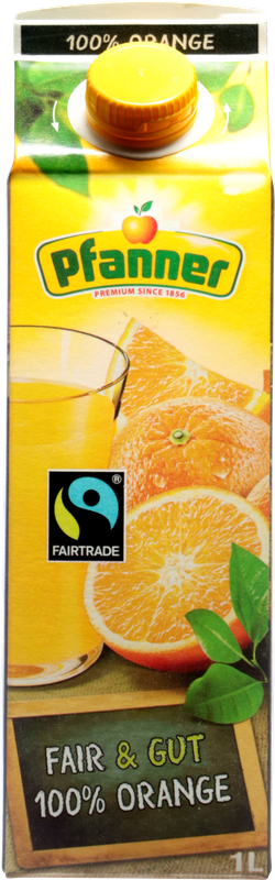 PFANNER Fairtrade Orangensaft 100%