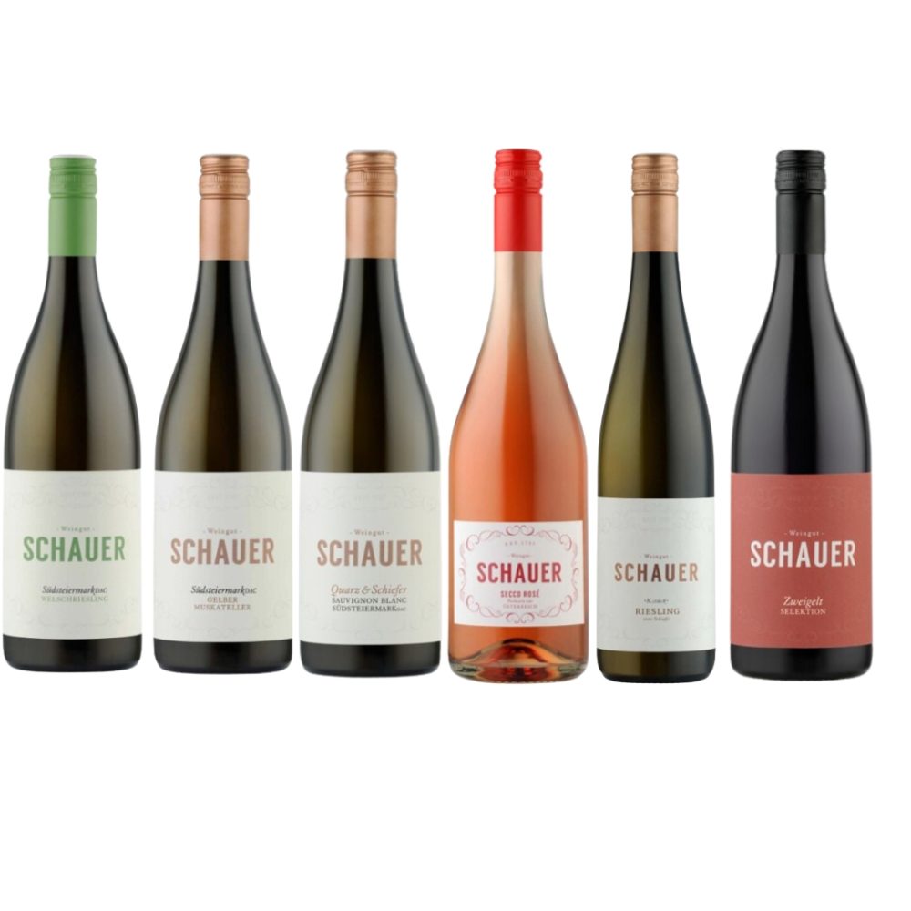 Probierpaket Weingut Schauer 6x 0,75l