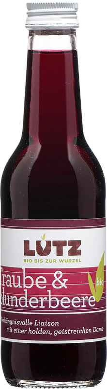 LUTZ Trauben & Hollunderbeersaft bio