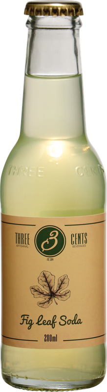 THREE CENTS Fig Leaf Soda