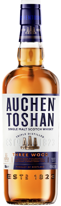 AUCHENTOSHAN Three Wood Lowland Single Malt Scotch Whisky