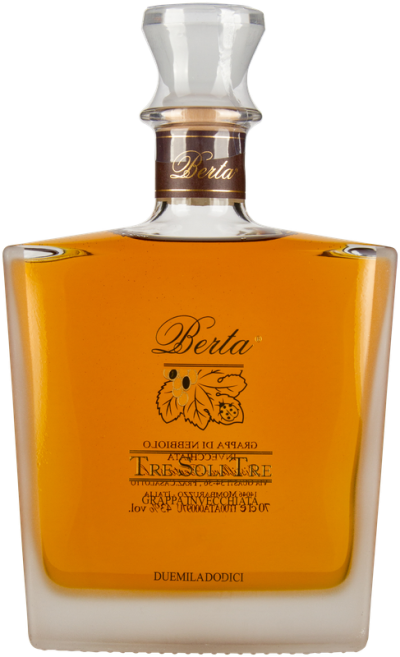 BERTA Tre Soli Tre Grappa di Nebbiolo 2017