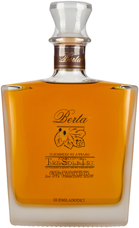 BERTA Tre Soli Tre Grappa di Nebbiolo 2017
