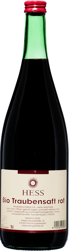 HESS Roter Traubensaft bio