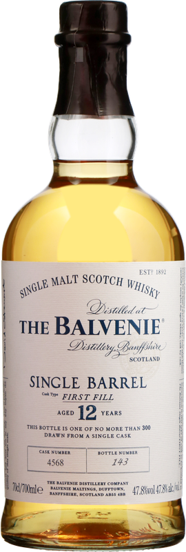BALVENIE Single Barrel 12y im Geschenkkarton