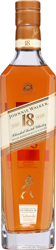 JOHNNIE WALKER 18 years Ultimate Label Blended Scotch Whisky
