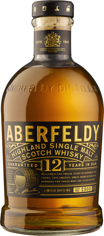 ABERFELDY 12 years Highland Single Malt Scotch Whisky