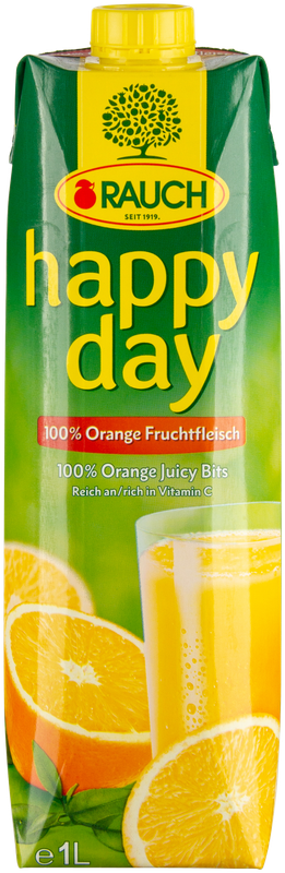 RAUCH Happy Day Orangensaft 100% mit Fruchtfleisch