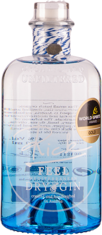 RICK Feel Dry Mediterrane Gin bio