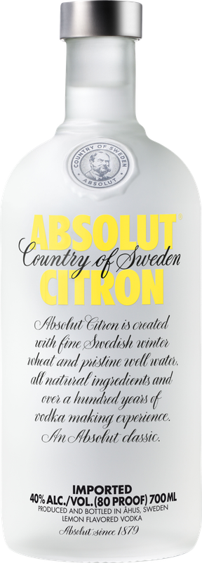 ABSOLUT Citron Flavoured Vodka
