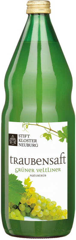STIFT KLOSTERNEUBURG Traubensaft GrĂźner Veltliner NaturtrĂźb