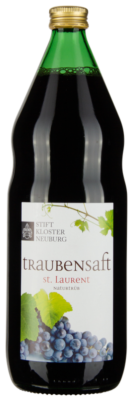 STIFT KLOSTERNEUBURG Traubensaft St. Laurent NaturtrĂźb