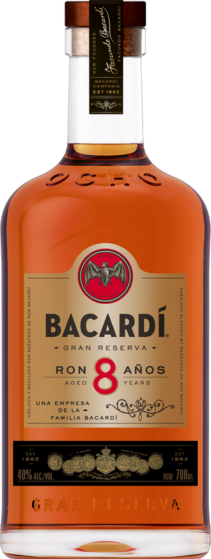 BACARDI Reserva 8 años Rum