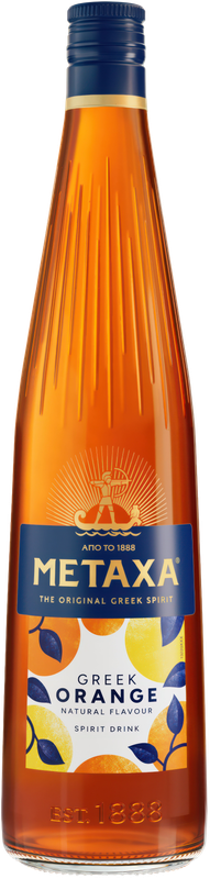 METAXA 5 Sterne Greek Orange