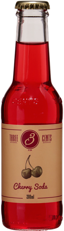THREE CENTS Cherry Soda