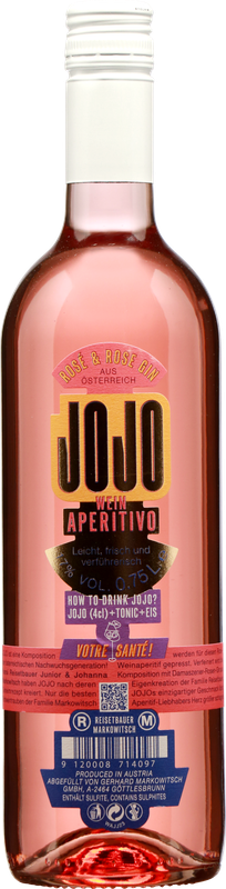 JOJO Weinaperitivo RosĂŠ & Rose-Gin