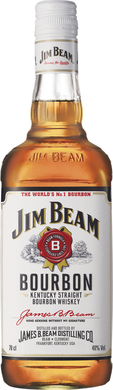 JIM BEAM Kentucky Straight Bourbon Whiskey