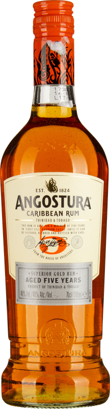 ANGOSTURA 5 years Superior Gold Rum