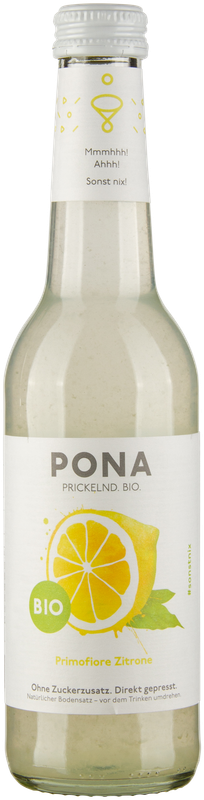 PONA Primofiore Zitrone Prickelnd bio