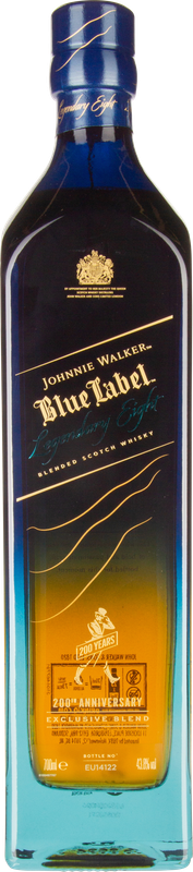 JOHNNIE WALKER Rarität Blue Label Legendary Eight